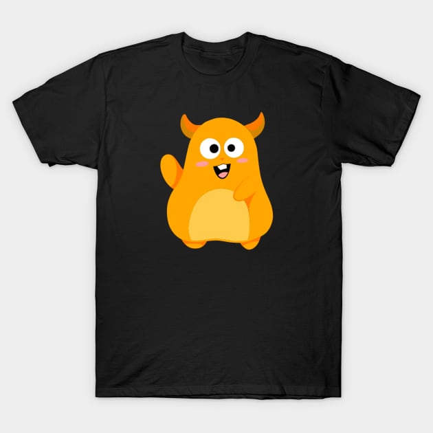 Cute Monster T-Shirt by viovi